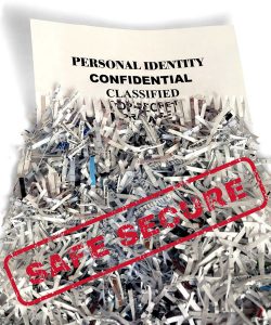 Safe and secure paper shredding